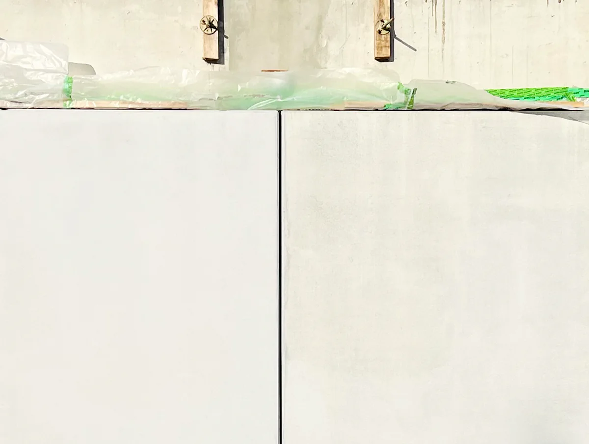 Sichtbeton Farbanpassung